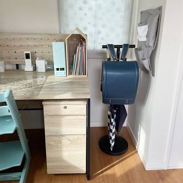 ピカピカのランドセル、どこに置く？小学生ママスタッフのランドセル