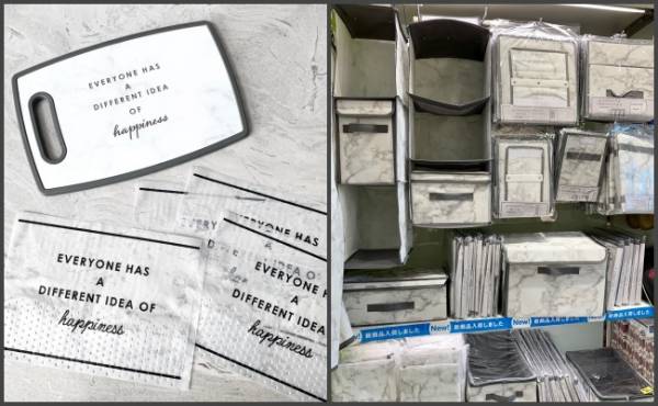 3COINS】新作！「大理石柄」のキッチン＆収納アイテムが話題