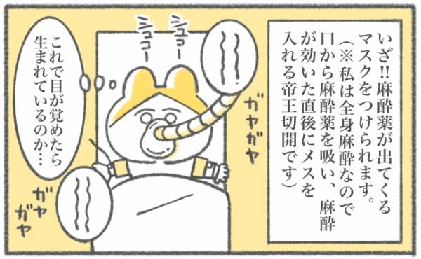 寝てたまるか なぜか全身麻酔に抵抗しがち キヨの出産記録37 年3月19日 ウーマンエキサイト