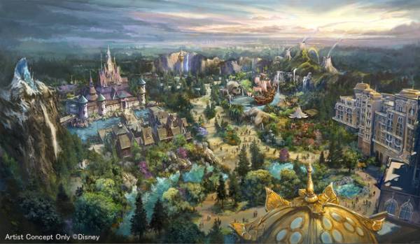 ディズニー】TDS新テーマポート「ファンタジースプリングス」、アナ雪