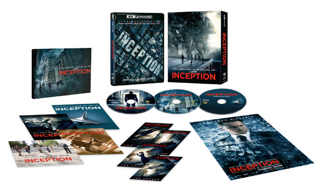 クリストファーノーラン監督 DVD・Blu-rayセット クリストファー・ノーラン監督作『インセプション』4K UHD＋