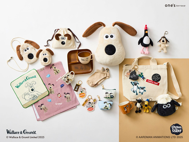 アードマン関連グッズ・ウォレスとグルミットストーリーボードコレクションなど12点 ウォレスとグルミット」「ひつじのショーン」グッズが登場 店頭