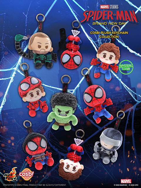 いつも一緒に！『スパイダーマン：ブランド・ニュー・デイ』ぬいぐるみ