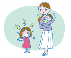 【2歳】機嫌が悪くなると何をしても収まりません