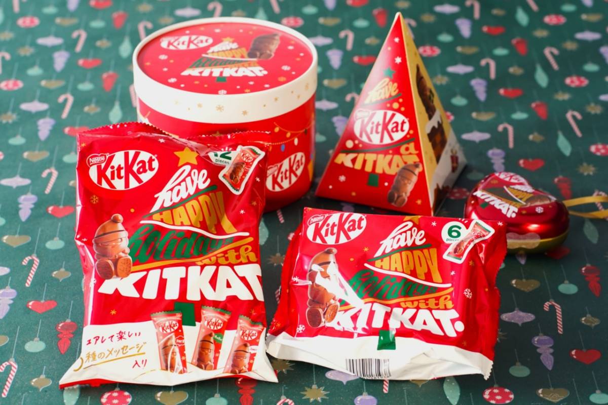 今年はキットカットで簡単クリスマス♡ ネスレ日本から期間限定で