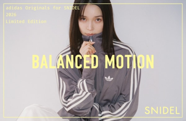 SNIDEL×adidas Originals。新作スペシャルコレクション全6型が公開