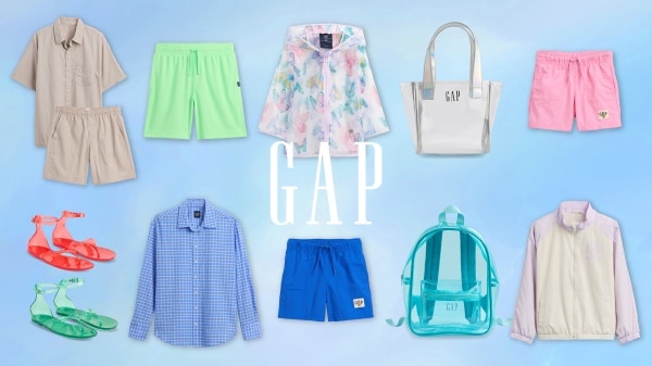 Gapから梅雨シーズンを彩るサマーアイテム「Summer 2026コレクション