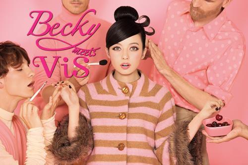 ベッキーとViSのコラボ「Becky meets ViS」がキャンペーンを実施、渋谷の街をジャック
