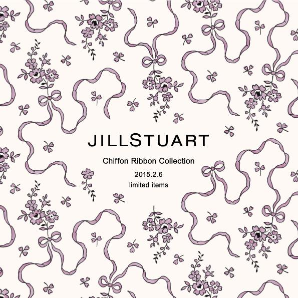 「ジルスチュアート(JILL STUART)」からスウィートシーズンに向けたふんわりやさしいコレクション「Chiffon Ribbon Collection」が登場