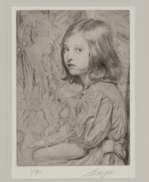 落札額約800万円で話題を呼んだ画家・古吉弘、日本橋三越で新作銅板画