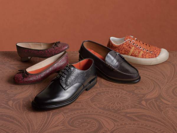 リーガルの専門店「REGAL SHOES」が50周年! ペイズリー柄をあしらった