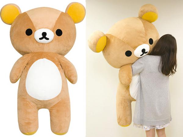 身長130cm、超特大のリラックマぬいぐるみが発売｜ウーマンエキサイト