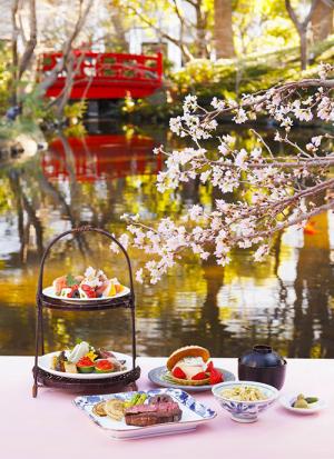 ホテルニューオータニの桜メニュー 57本の桜が咲き誇る日本庭園 春の味覚 E レシピ 料理のプロが作る簡単レシピ 1 2ページ