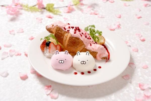 うさまるカフェが大阪 うめだ阪急にオープン 苺や菜の花を使った春色メニュー E レシピ 料理のプロが作る簡単レシピ 1 2ページ