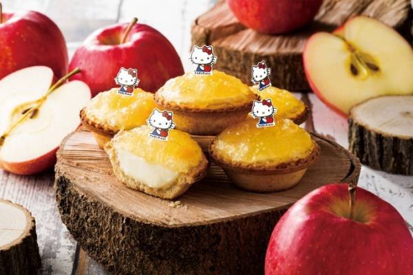 サンリオ・ハローキティ×パブロミニの限定「りんご」チーズタルト