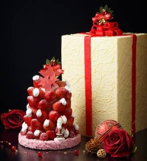 浅草ビューホテル 苺のクリスマスツリー ケーキ ホワイトチョコボックスもセットに E レシピ 料理のプロが作る簡単レシピ 1 1ページ