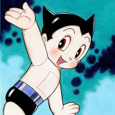 大丸心斎橋店「懐かしのアニメ セル画・版画展」鉄腕アトム