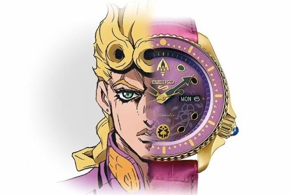 セイコー 5スポーツ×「ジョジョの奇妙な冒険 黄金の風」の腕時計、本体
