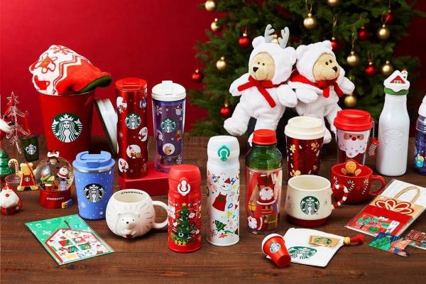 スタバの2019年ホリデーシーズン限定グッズ、サンタのタンブラー