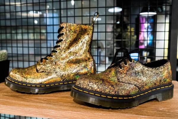 Dr.Martens バレンタイン限定 ハート レオパード シューズ 