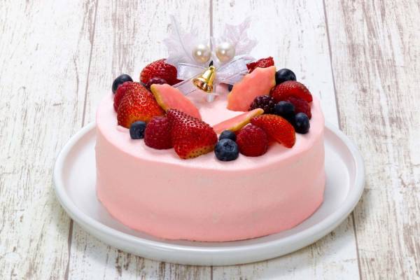 ローズベーカリーのクリスマス ピンクのベリーケーキ ミニスイーツのティーセット E レシピ 料理のプロが作る簡単レシピ 1 2ページ