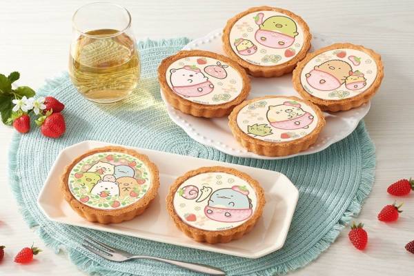 すみっコぐらしタルト いちご いちごパンツ のしろくま ぺんぎん を描いた苺ムースタルト E レシピ 料理のプロが作る簡単レシピ 1 2ページ