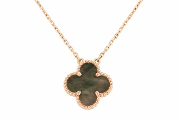 ヴァンクリーフ&アーペル　ヴィンテージアルハンブラ　ネックレス　マザーオブパール Mother of Pearl（マザーオブパール） Van Cleef & Arpels ヴァン