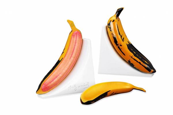 バナナの皮がむける アンディ ウォーホルのブックエンド Momaデザインストアから 年6月19日 ウーマンエキサイト 1 2