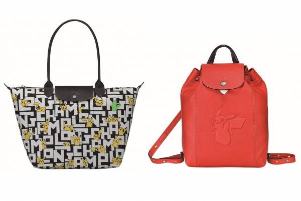 ロンシャン x ポケモン、ピカチュウモチーフの初コラボバッグ