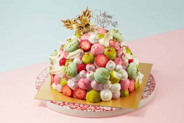 小田急百貨店新宿店のクリスマス2020 マカロンやいちごを飾った カラフル ショートケーキなど E レシピ 料理のプロが作る簡単レシピ 1 2ページ