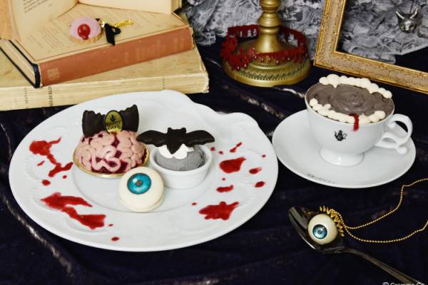 Q Pot Cafe のハロウィン 脳みそケーキ や 眼帯オバケちゃん のスイーツプレート E レシピ 料理のプロが作る簡単レシピ 1 3ページ