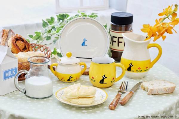 スタジオジブリ 魔女の宅急便 陶器製 カレンダー 2009年　ジジ 魔女の宅急便 ジジ＆リリー ジブリがいっぱい万年カレンダーが買取入荷