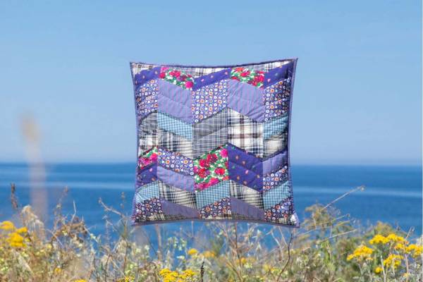 A.P.C. QUILTS パッチワーククッション A.P.C. QUILTS キルト ジェシカ