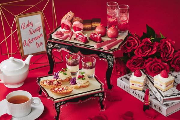 ザ ストリングス 表参道 ルビー ルージュ 一色の限定アフタヌーンティー コスメやバッグ型のスイーツ E レシピ 料理のプロが作る簡単レシピ 1 2ページ