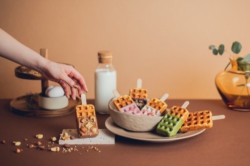 京ワッフル専門店 キョウカフェ チャチャ 京都三条にオープン ワンハンドで楽しむ かわいいワッフル E レシピ 料理のプロが作る簡単 レシピ 1 2ページ