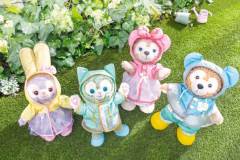 レア　新品　ディズニー　レインコート　ダッフィー　シェリーメイ　ぬいぐるみ　SS ダッフィー＆フレンズ“レインウェア姿”のぬいぐるみや限定メニューなど