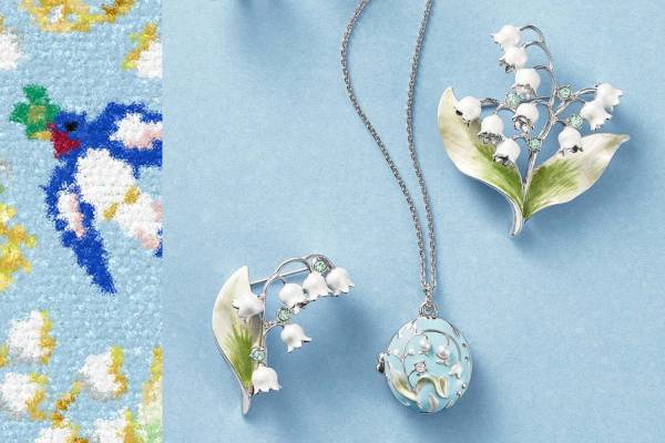 ヴァンドームブティック×フェイラー、“スズランの花”モチーフの