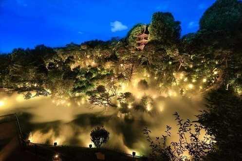 ホテル椿山荘東京「ほたるの夕べ」蛍が舞う夜の庭園イベント、東京雲海