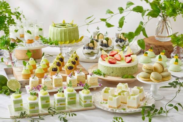 グランドニッコー東京ベイ 舞浜 新緑スイーツブッフェ 大葉のレアチーズケーキや抹茶パフェ E レシピ 料理のプロが作る簡単レシピ 1 2ページ