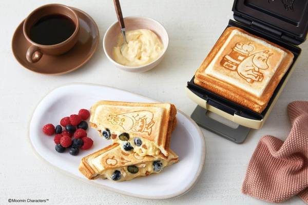 ムーミンカフェ新作 北欧 ブルーベリーコーヒー イメージのデザート風ホットサンド E レシピ 料理のプロが作る簡単レシピ 1 2ページ
