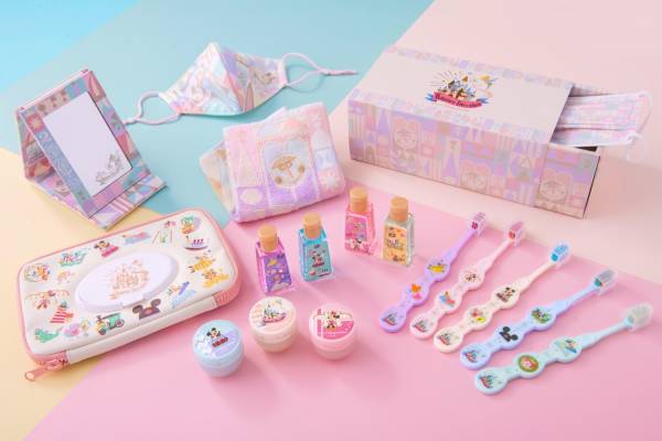 新品★TDR限定品★ランチグッズ3点セット★リゾートライン★ミッキーマウス 東京ディズニーリゾート“パステルカラー”の新作グッズ、 ミッキー