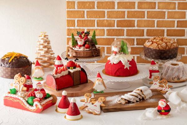 スイスホテル南海大阪の22年クリスマスケーキ サンタのスノードーム型 ストロベリームースなど E レシピ 料理のプロが作る簡単レシピ 1 2ページ