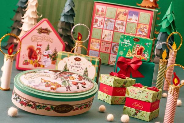 カファレルの2022年クリスマスチョコ、“オーナメント”型アソート缶や