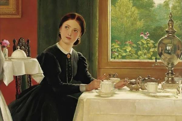 絵画 tea time 書籍『名画のティータイム』紅茶にまつわる60の絵画、アフタヌーン