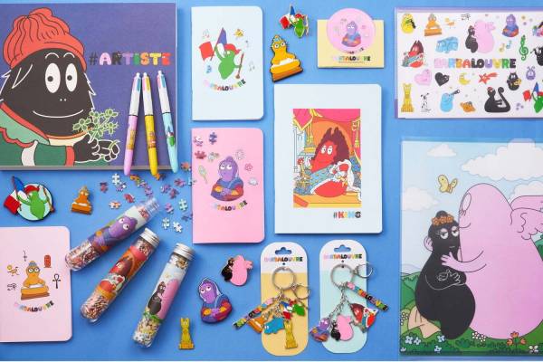ルーヴル美術館の「バーバパパ」グッズがプラザに、