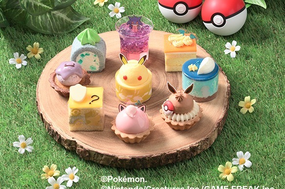 ポケモン」ピカチュウやイーブイが“プチケーキ”セットに、全9種入り