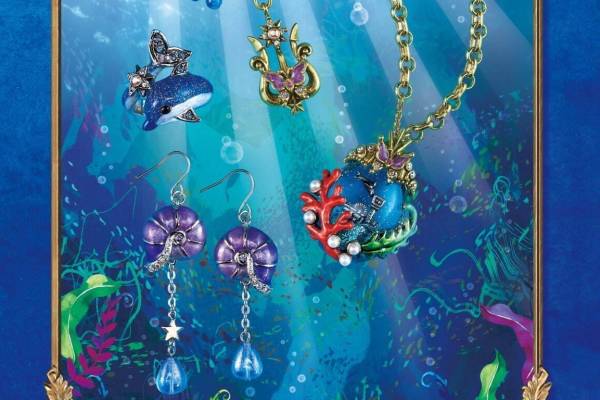 アナ スイ“深海世界”イメージのアクセサリー、イルカのリング 