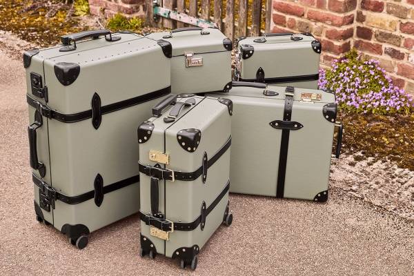 グローブ・トロッター人気トランクケースに“オリーブ＆チャコール”の新