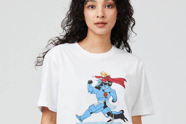 グラニフ×『鋼の錬金術師』エルリック兄弟とデンのTシャツ