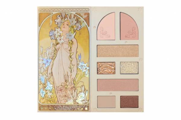 ミュシャの連作《四つの花》「ユリ」「バラ」「アイリス」モチーフの